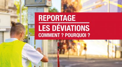 Réseau : Le cheminement des déviations